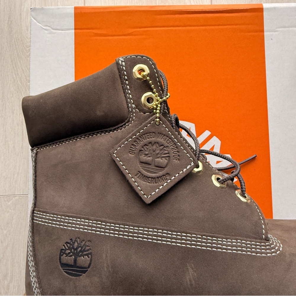 Timberland Dark Brown Waterproof Boots - Picture 3 of 3